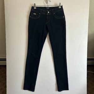 KUHL Danzr Skinny Jeans Stretch Dark Wash Denim Hiking Outdoor Womens Size 4